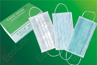 Disposable Face Mask with Ear-loop